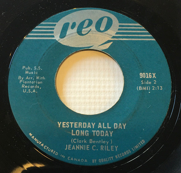 Jeannie C. Riley : Harper Valley P.T.A. (7", Single, Mono)