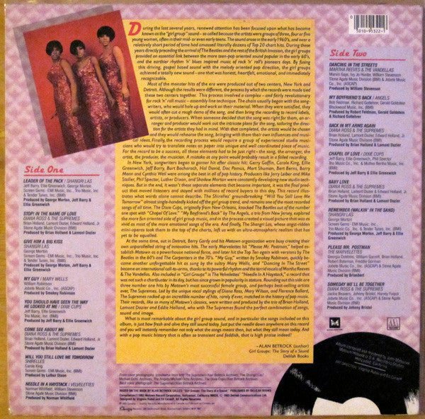 Various : Selections From The Soundtrack Of Girl Groups: The Story Of A Sound (LP, Comp)