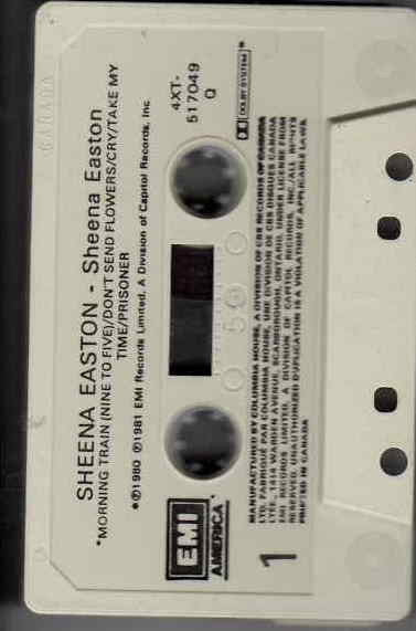 Sheena Easton : Sheena Easton (Cass, Album, Club)