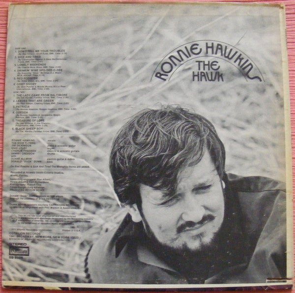Ronnie Hawkins : The Hawk (LP, Album, Spe)