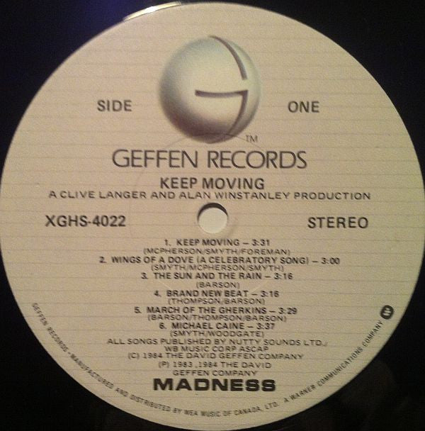 Madness : Keep Moving (LP, Album)