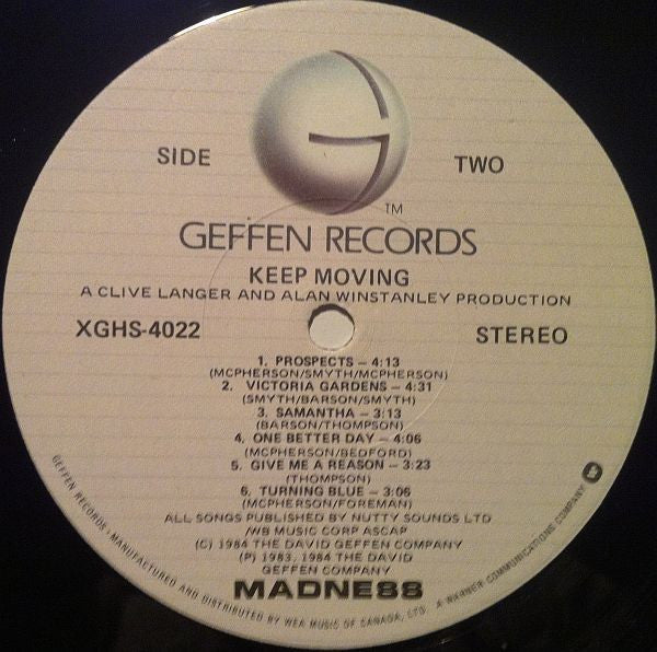 Madness : Keep Moving (LP, Album)