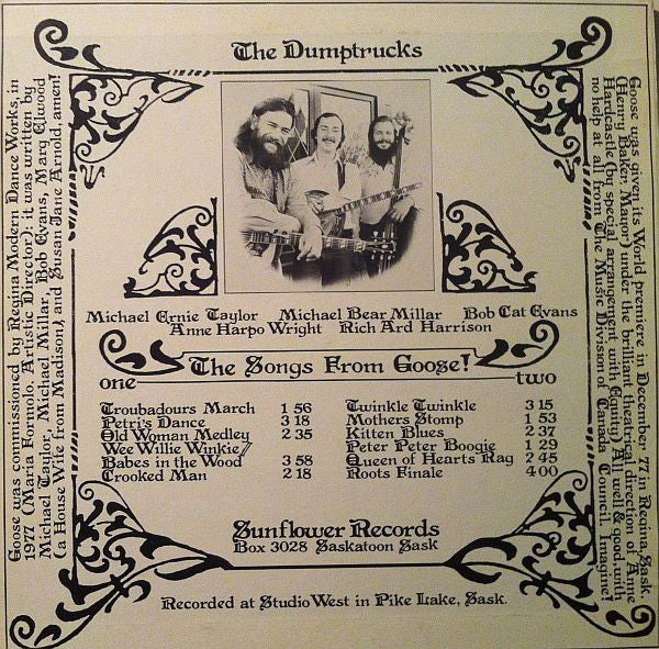 Humphrey And The Dumptrucks : Songs From Goose! (LP, Album)