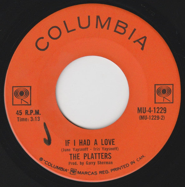 The Platters : With This Ring (7", Single)