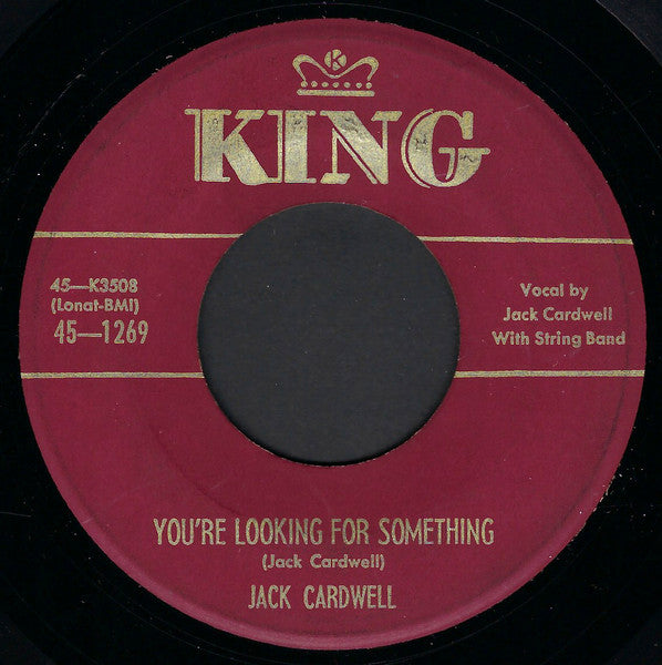 Jack Cardwell : Dear Joan / You're Looking For Something (7", Single)