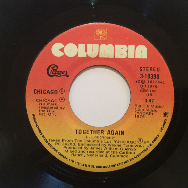Chicago (2) : If You Leave Me Now (7", Single)