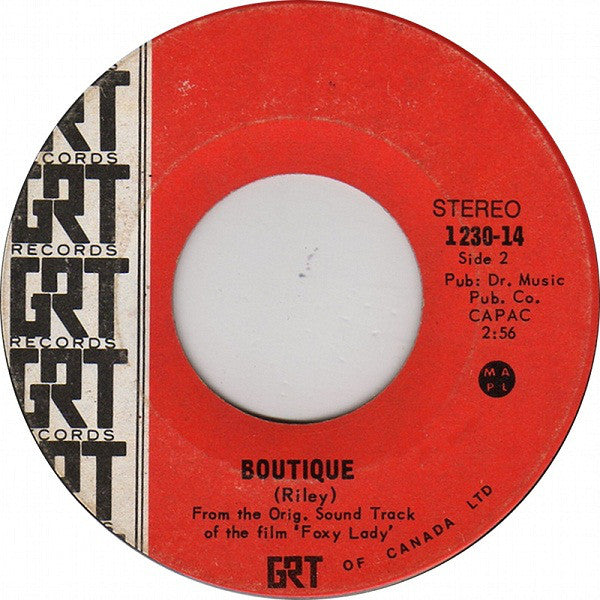 Terry Black (2) : Ridin' A Daydream (7", Single)