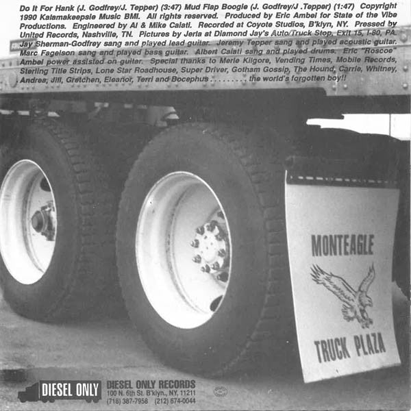 World Famous Blue Jays : Do It For Hank / Mud Flap Boogie (7")