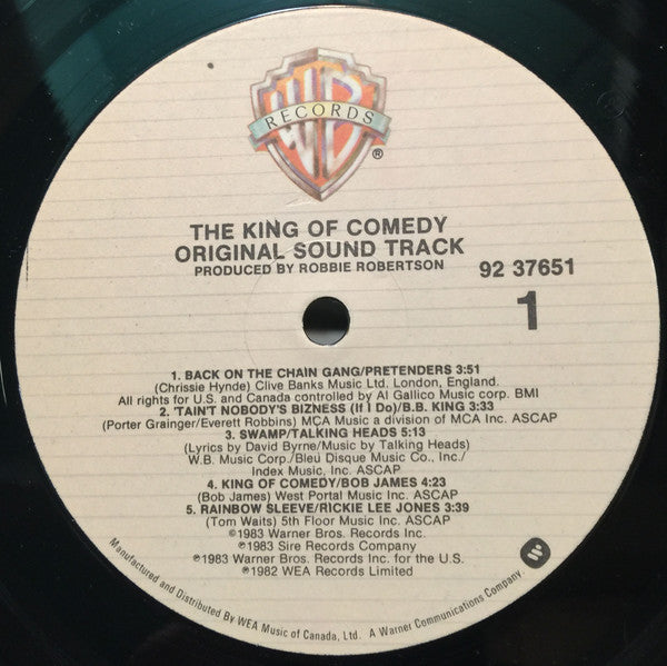 Various : The King Of Comedy (LP, Album)