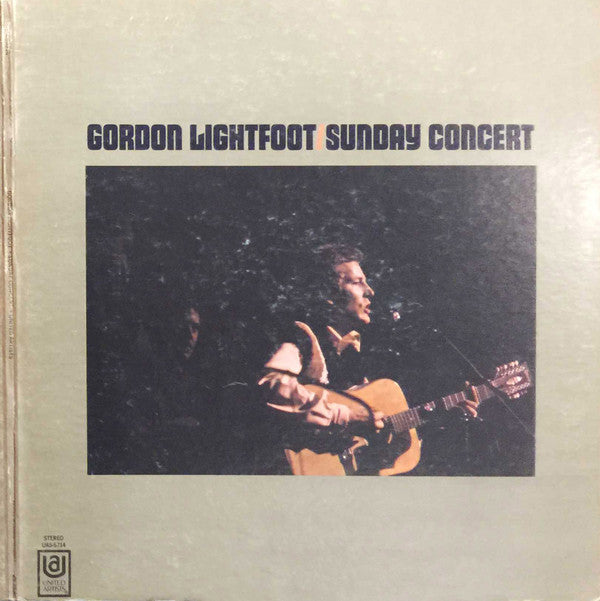 Gordon Lightfoot : Sunday Concert (LP, Album, Gat)
