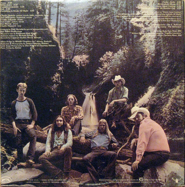 The Charlie Daniels Band : Nightrider (LP, Album)