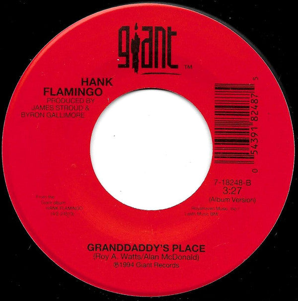 Hank Flamingo : White Lightnin' (7")