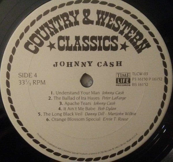 Johnny Cash : Country & Western Classics: Johnny Cash (3xLP, Comp + Box)