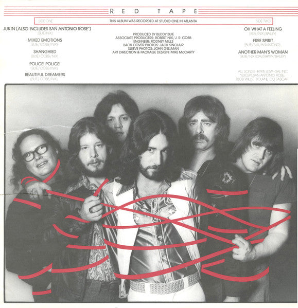 Atlanta Rhythm Section : Red Tape (LP, Album)