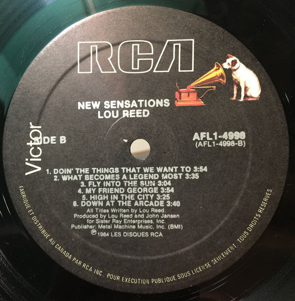 Lou Reed : New Sensations (LP, Album)
