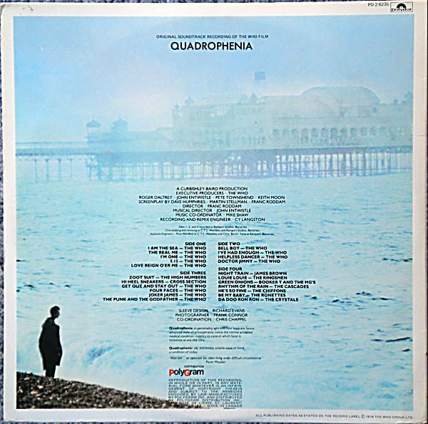 Various : Quadrophenia (Original Soundtrack Recording Of The Who Film) (2xLP, Comp)