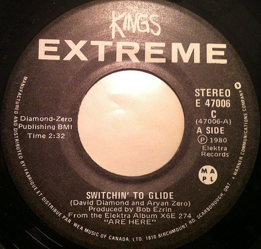 The Kings : Switchin' To Glide (7")