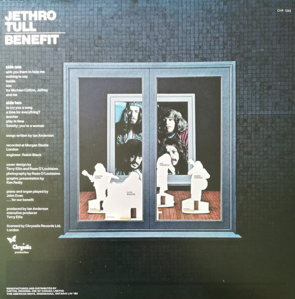 Jethro Tull : Benefit (LP, Album, RE)