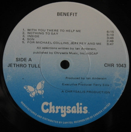 Jethro Tull : Benefit (LP, Album, RE)