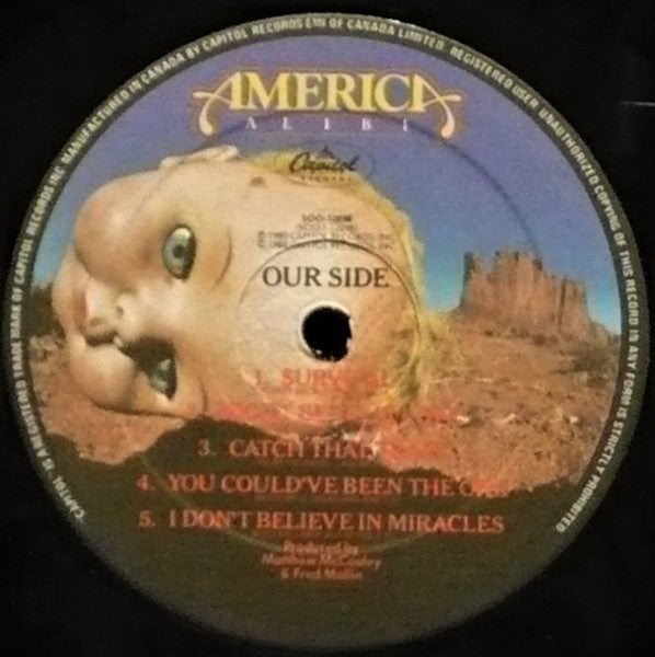 America (2) : Alibi (LP, Album)