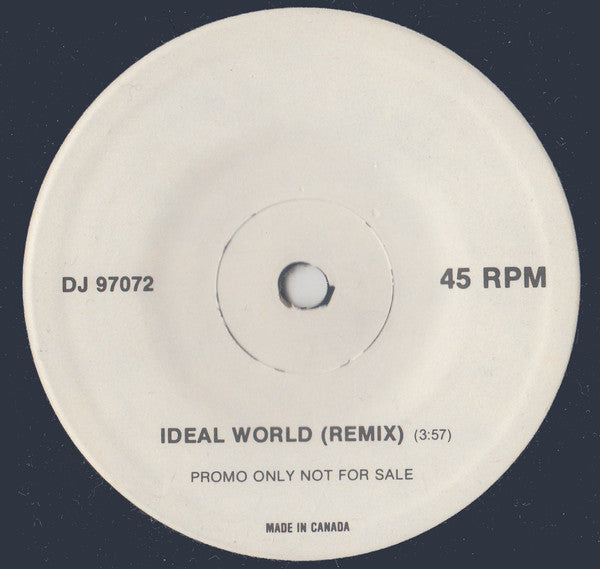 The Christians : Ideal World (Remix) (7", Promo)