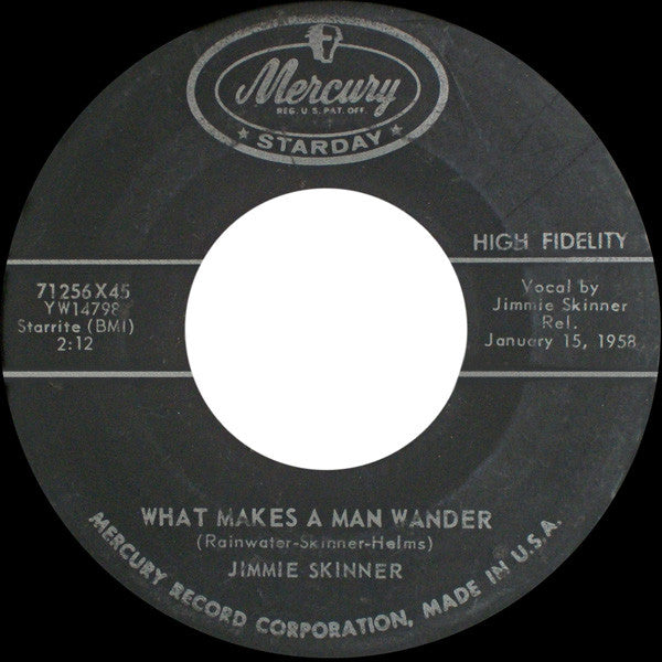 Jimmie Skinner : We've Got Things In Common / What Makes A Man Wander (7")