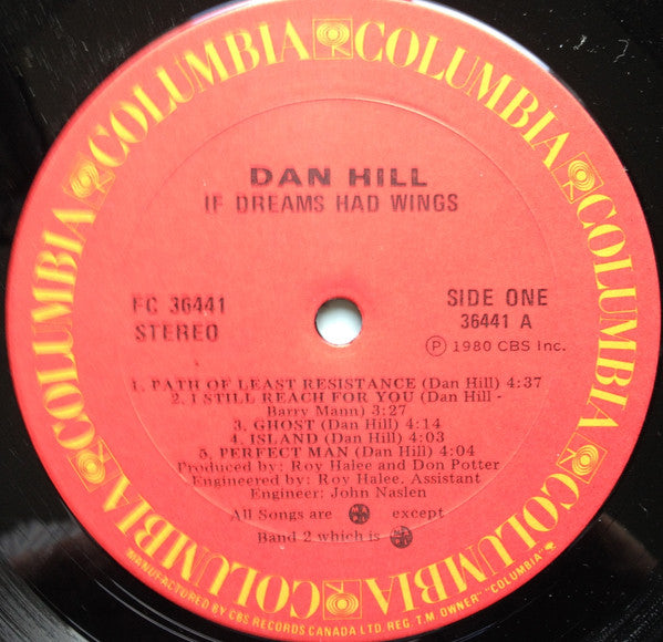 Dan Hill : If Dreams Had Wings (LP, Album)