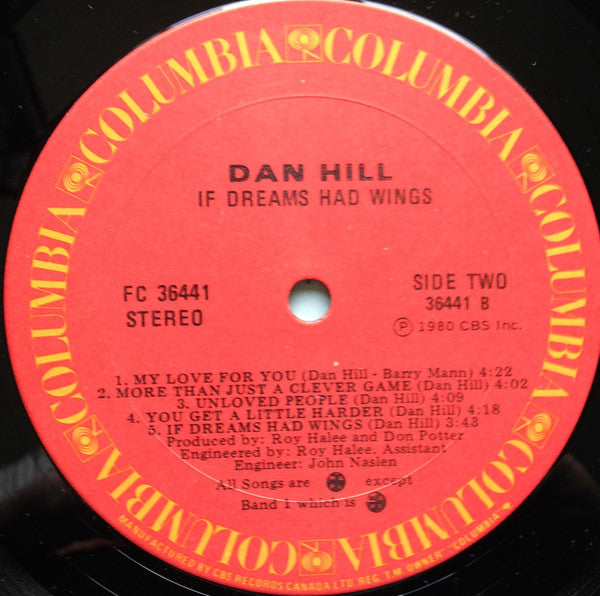Dan Hill : If Dreams Had Wings (LP, Album)