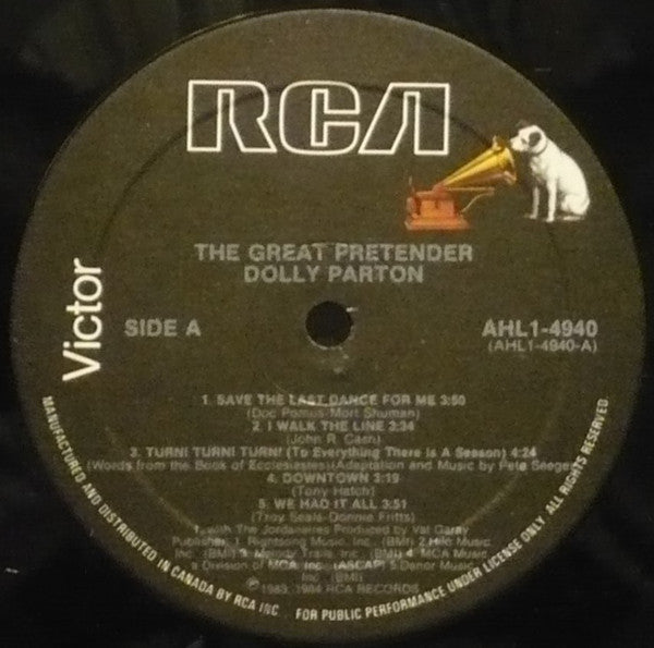 Dolly Parton : The Great Pretender (LP, Album)