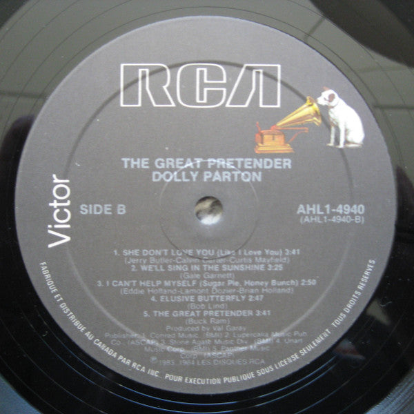 Dolly Parton : The Great Pretender (LP, Album)
