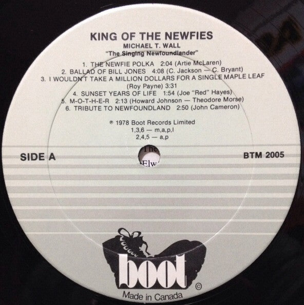 Michael T. Wall : King Of The Newfies (LP, Album)
