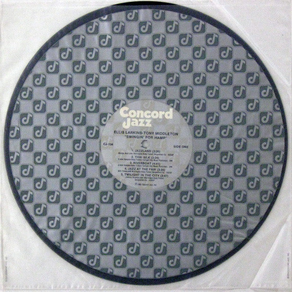 Ellis Larkins & Tony Middleton : Swingin´ For Hamp (LP)