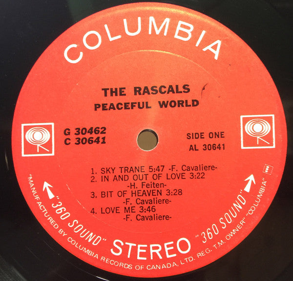 The Rascals : Peaceful World (2xLP, Album)