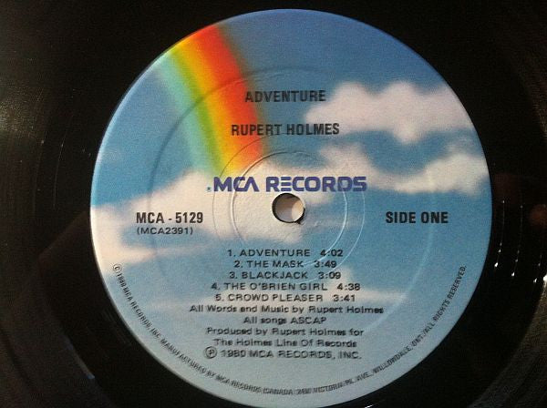 Rupert Holmes : Adventure (LP, Album)