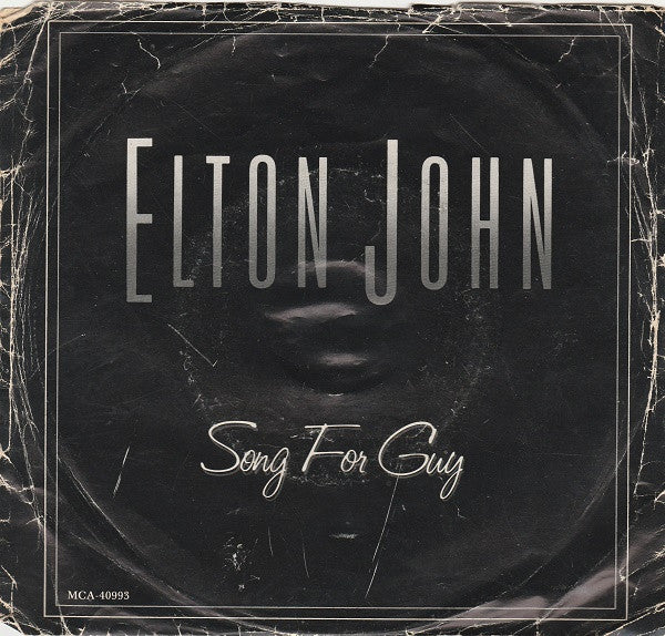 Elton John : Song For Guy (7", Single)