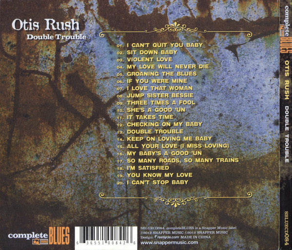Otis Rush : Double Trouble (CD, Comp, Mono, RE)