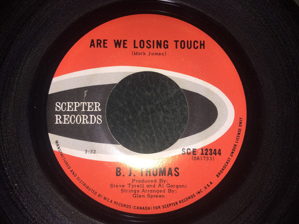 B.J. Thomas : Rock And Roll Lullaby (7", Single)
