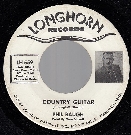 Phil Baugh : Country Guitar (7", Single)