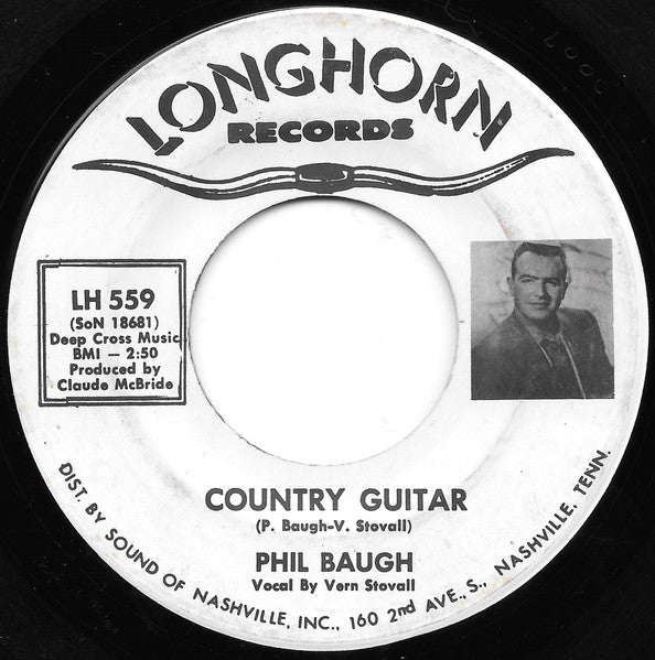Phil Baugh : Country Guitar (7", Single)