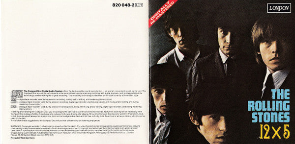 The Rolling Stones : 12 X 5 (CD, Album, Mono, RE, RM)