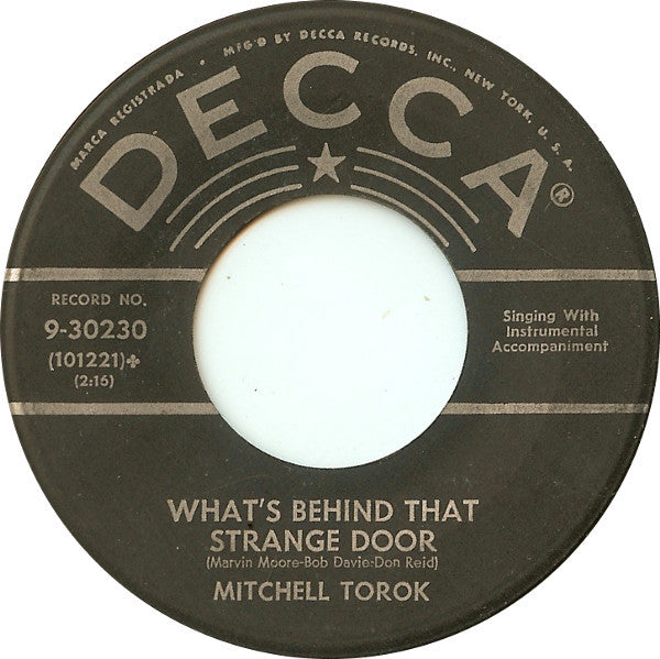 Mitchell Torok : Pledge Of Love (7", Glo)