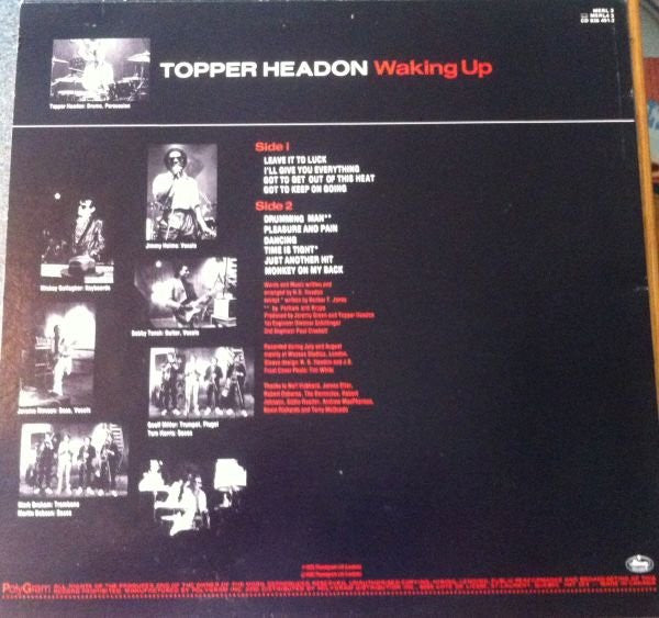 Topper Headon : Waking Up (LP, Album)
