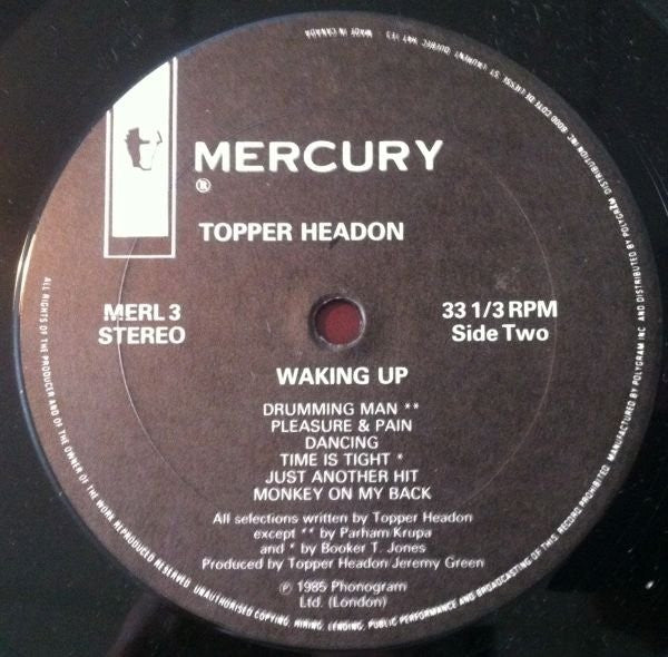 Topper Headon : Waking Up (LP, Album)