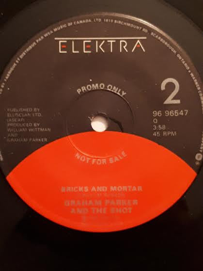 Graham Parker And The Shot : Wake Up (Next To You) (7", Single, Promo)