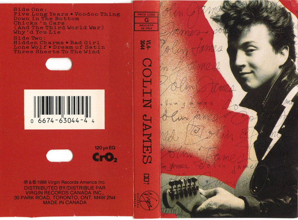 Colin James (2) : Colin James (Cass, Album, CrO)