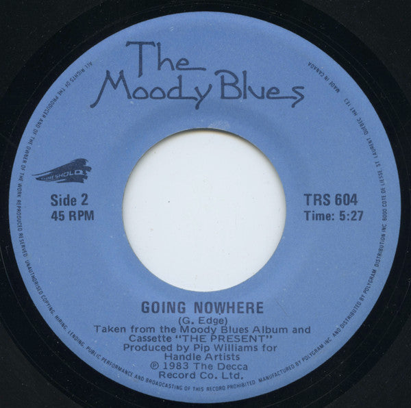 The Moody Blues : Sitting At The Wheel (7")