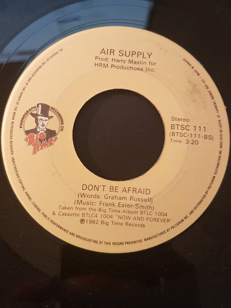 Air Supply : Young Love (7", Single)