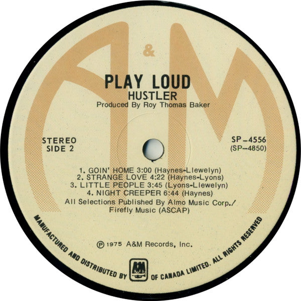 Hustler (9) : Play Loud (LP, Album)
