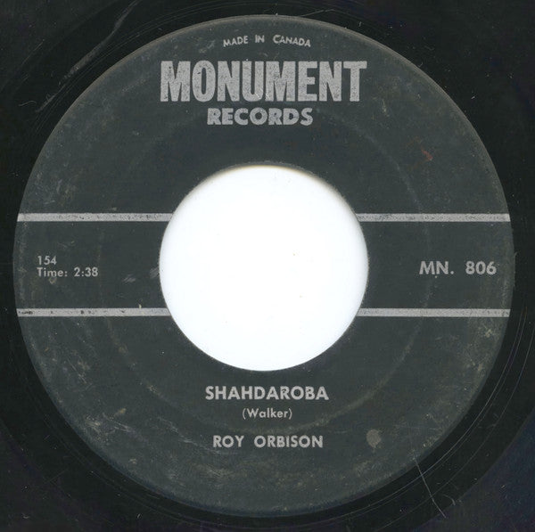 Roy Orbison : In Dreams / Shahdaroba (7", Single)