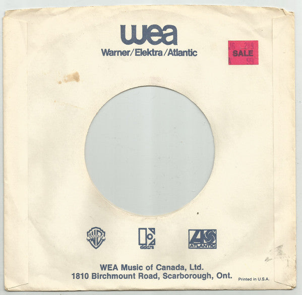 The Cars : Tonight She Comes (7", Single)